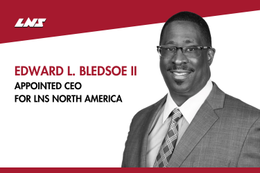Edward L. Bledsoe II Appointed CEO for LNS North America