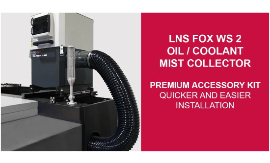 How to Set Up an LNS Mist Collector on Your CNC Machine Quicker and Easier